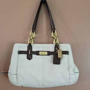 Coach Chelsea Jayden Ivory Leather handbag